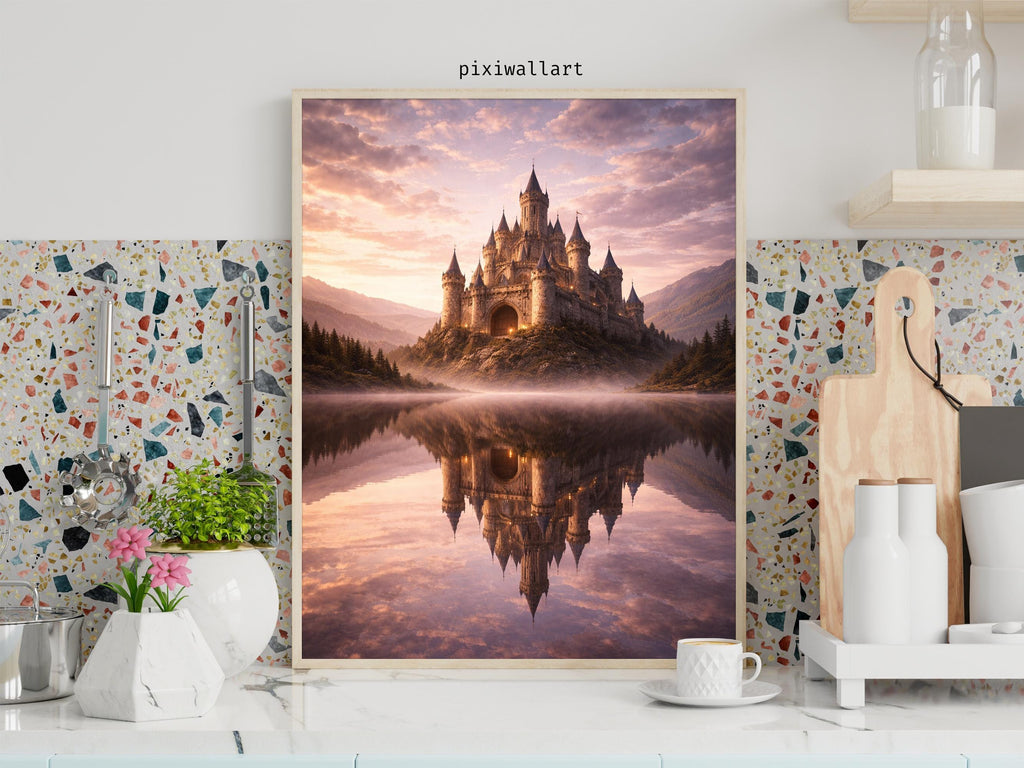 Sunrise Lake Castle