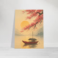 Japanese Cherry Blossom Boat