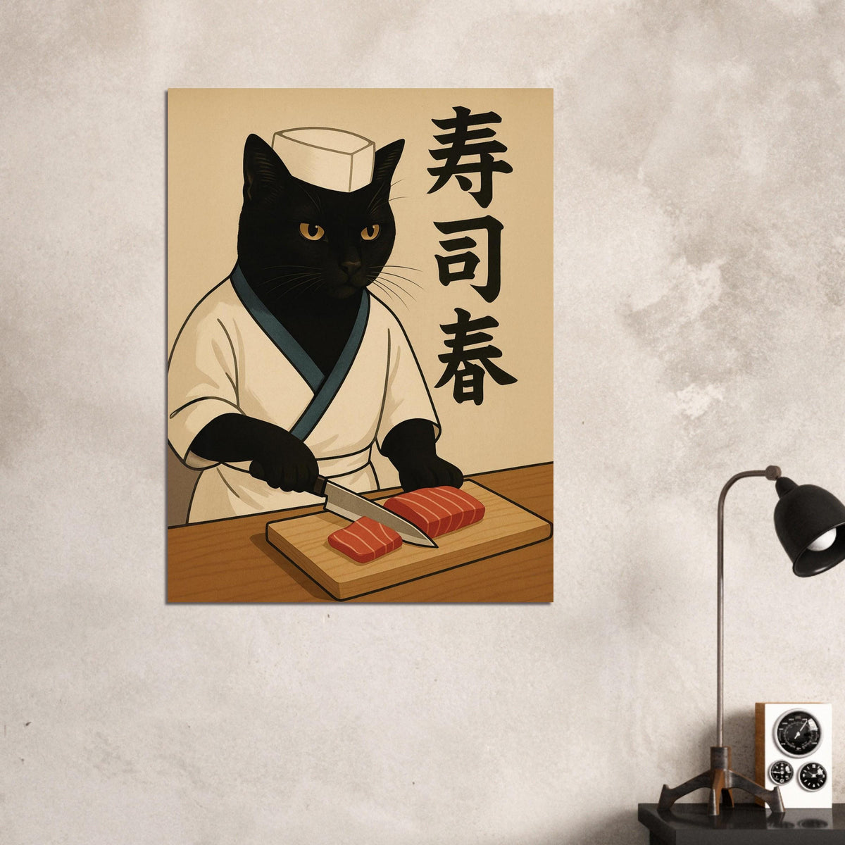 Sushi Chef Cat