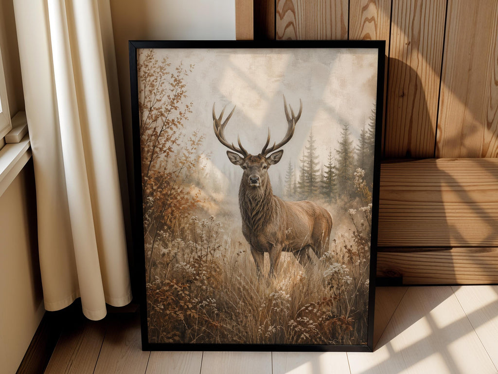 Majestic Meadow Stag