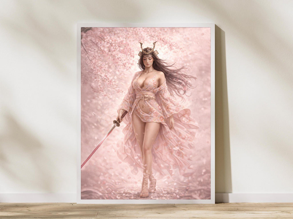 Cherry Blossom Samurai Goddess