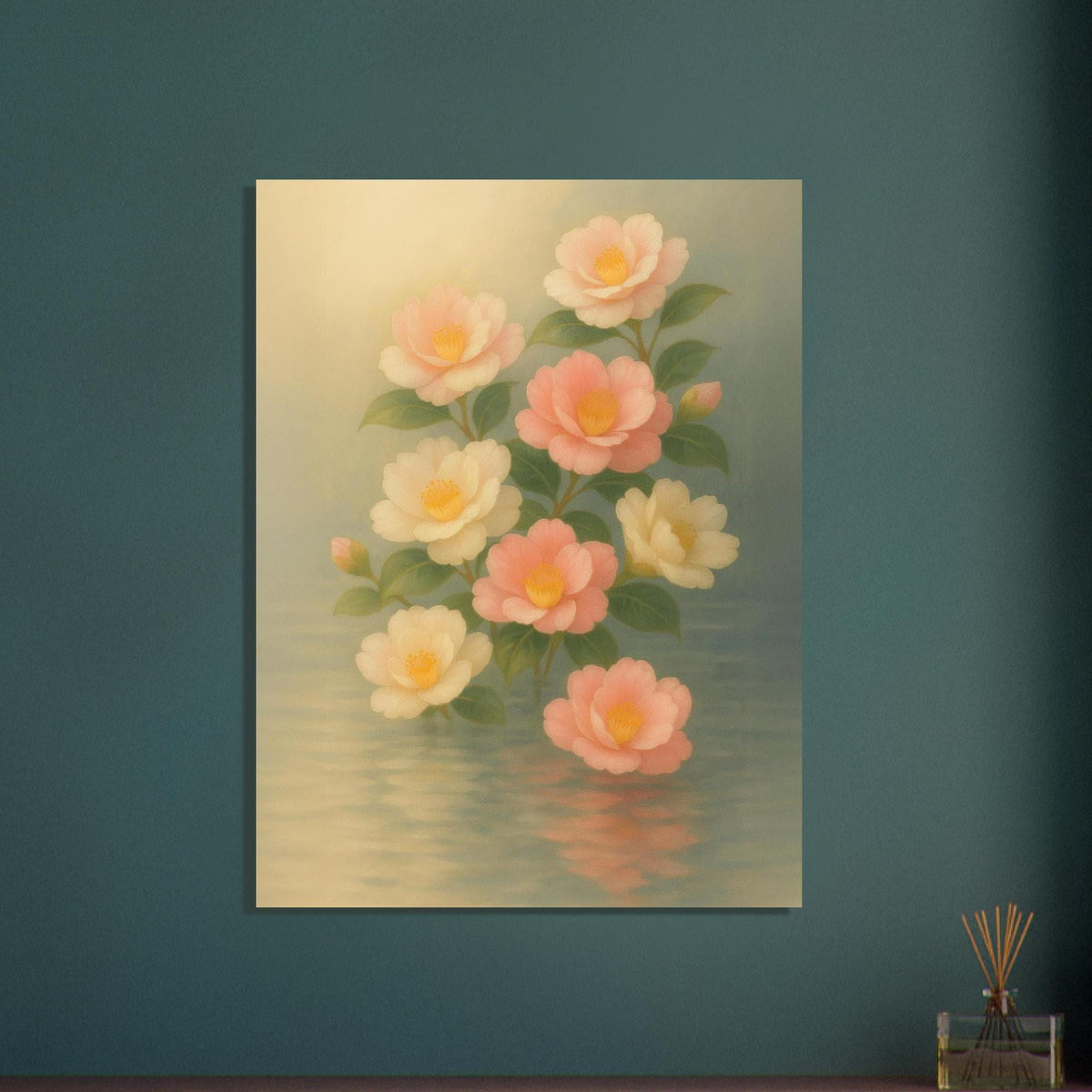 Soft Camellia Blooms