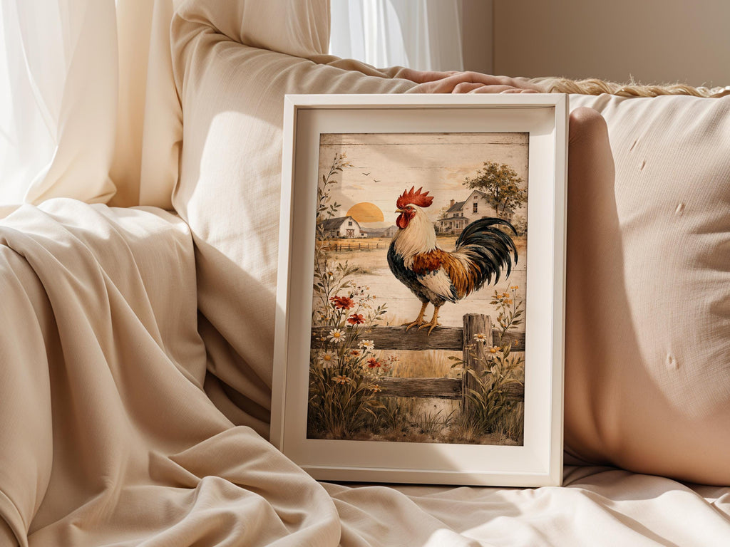 Rustic Farmhouse Rooster