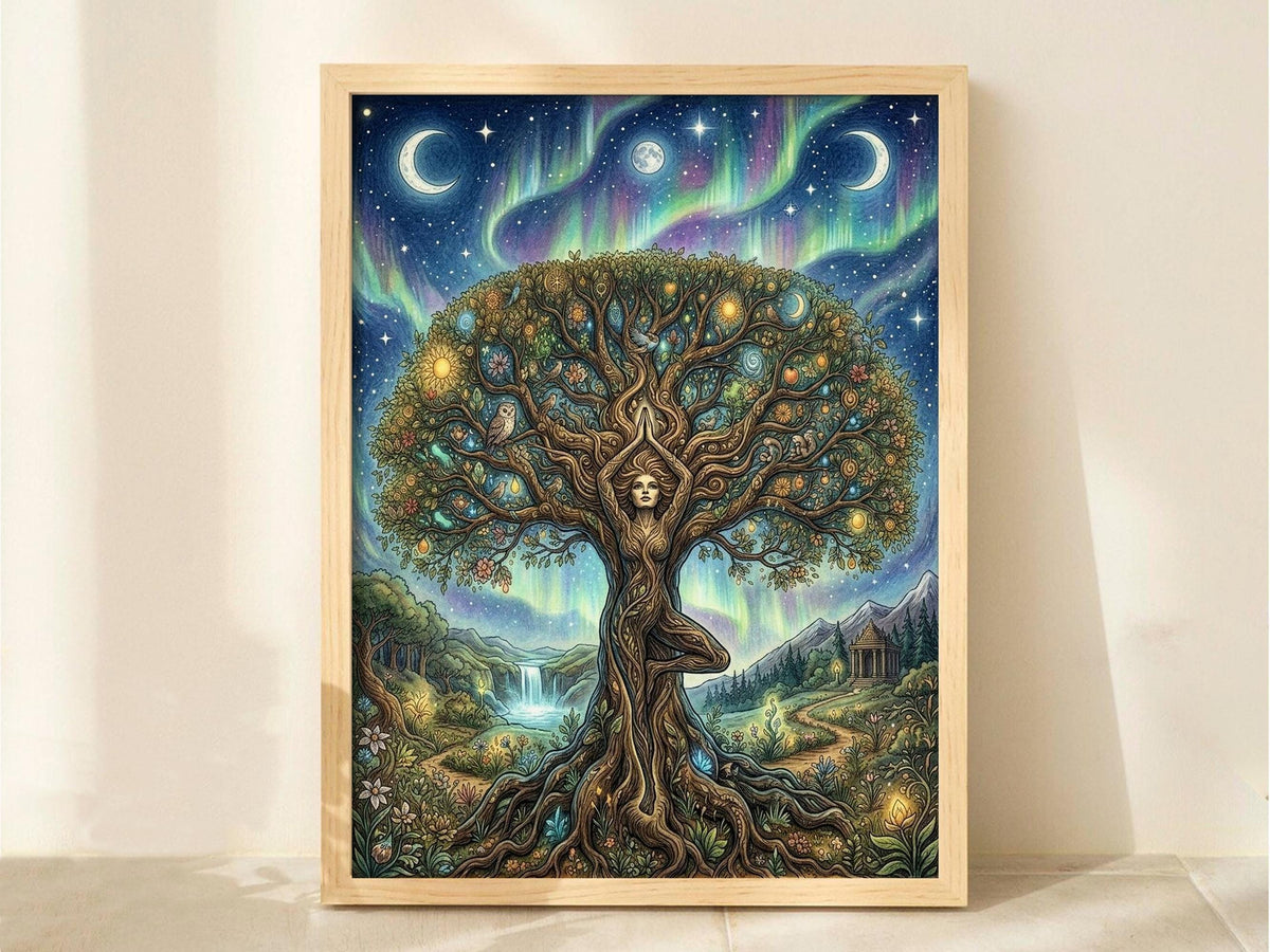 Celestial Goddess Tree of Life
