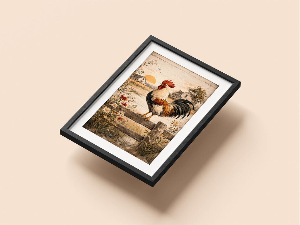Rustic Farmhouse Rooster