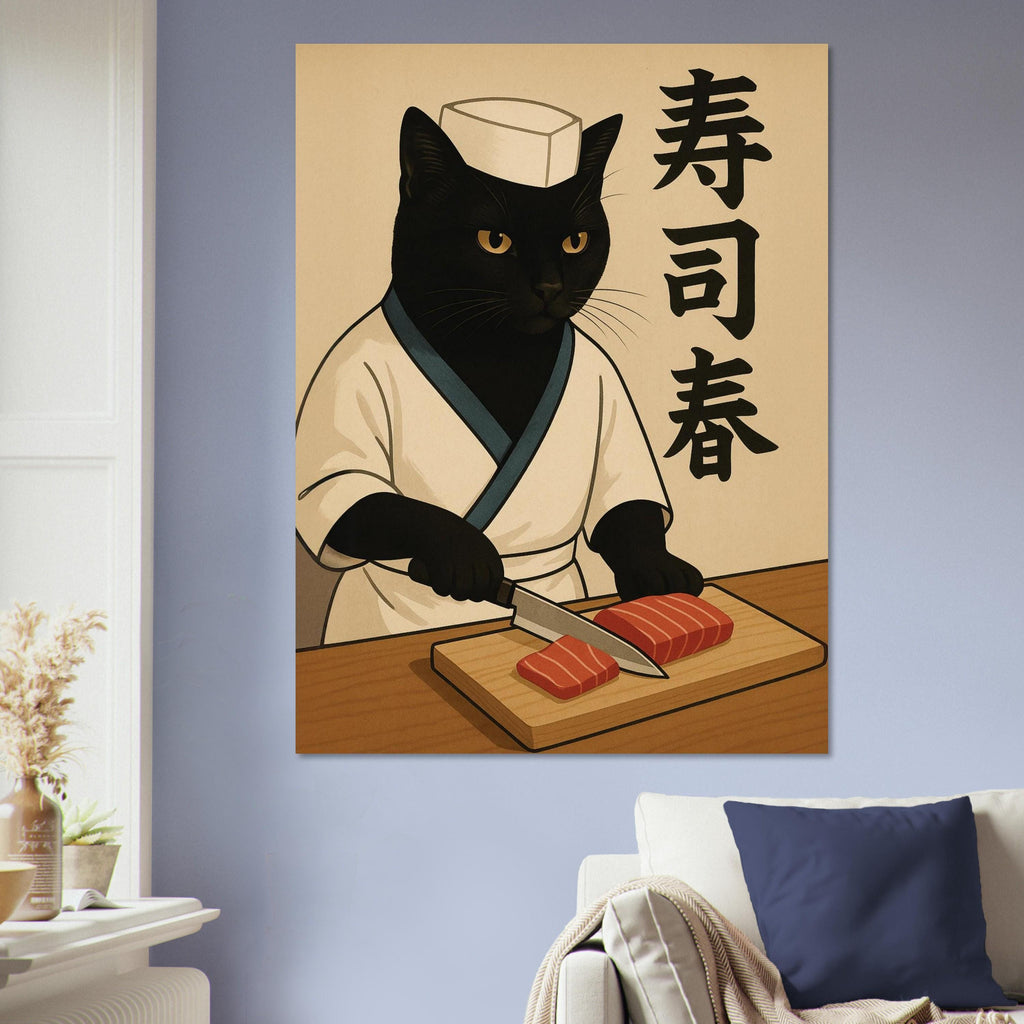 Sushi Chef Cat