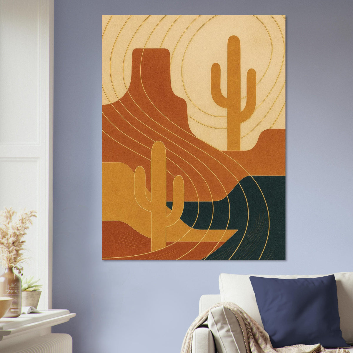 Golden Sky Twin Cacti