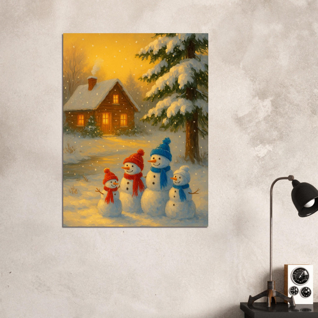 Family Snowmen