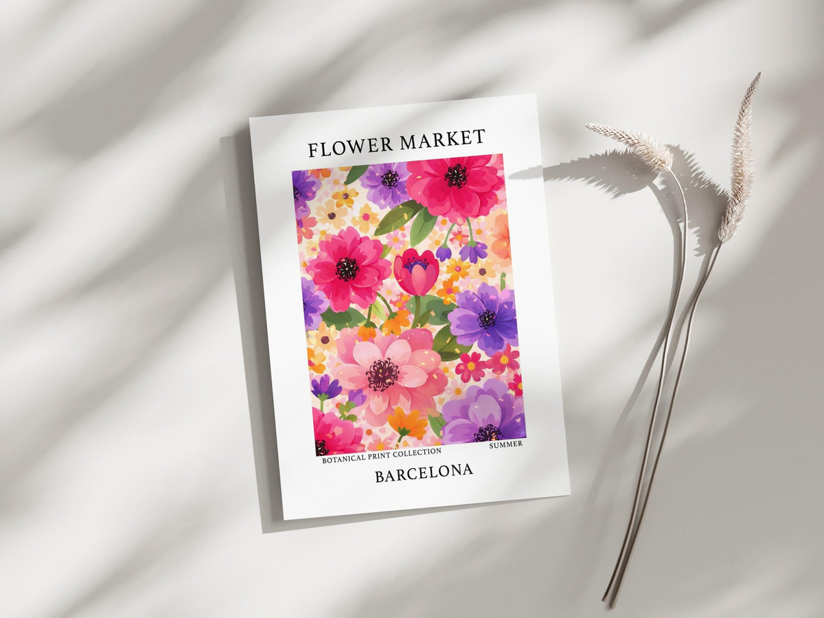 Barcelona Flower Market