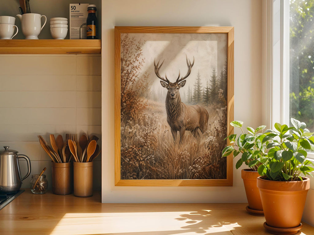Majestic Meadow Stag