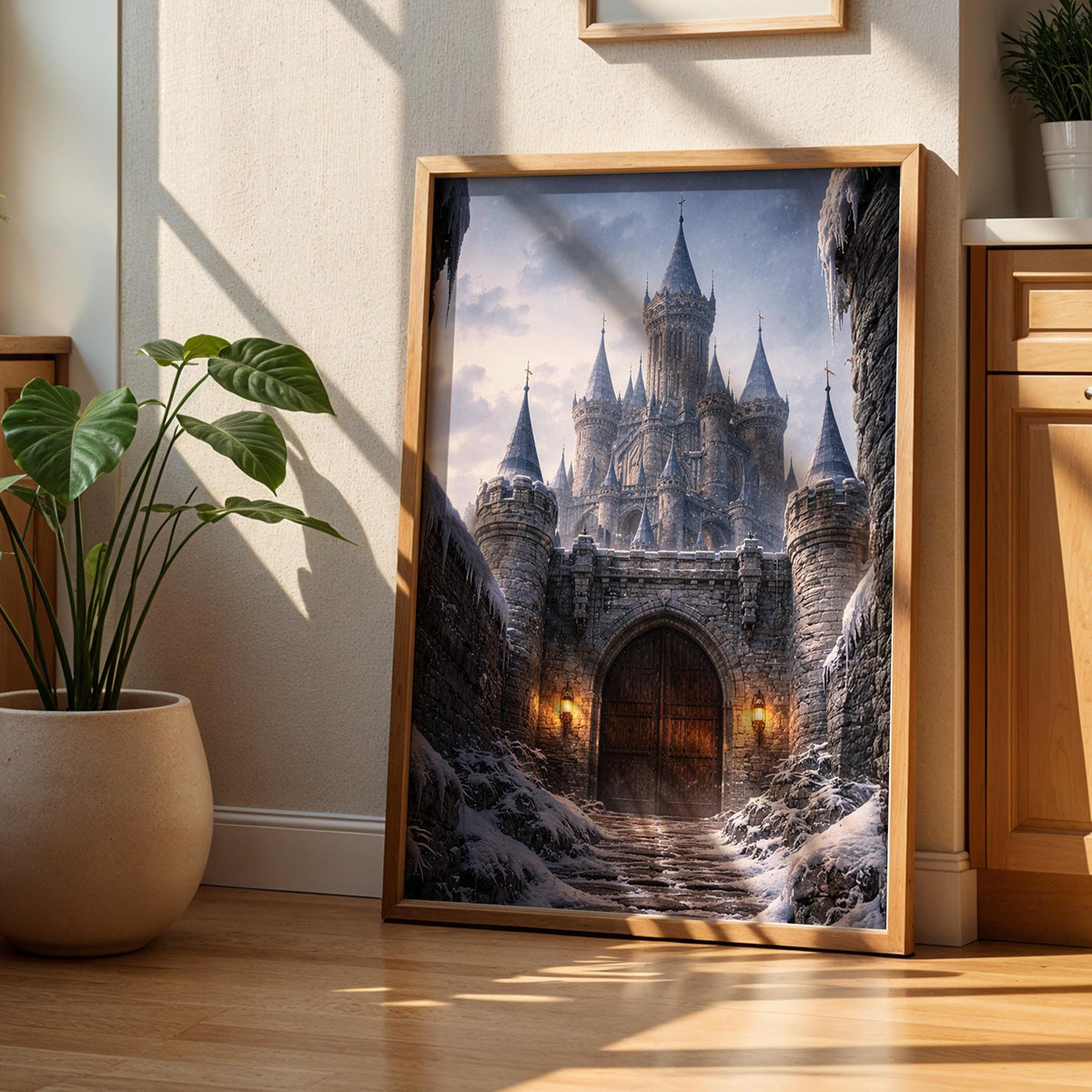 Snowy Gothic Castle