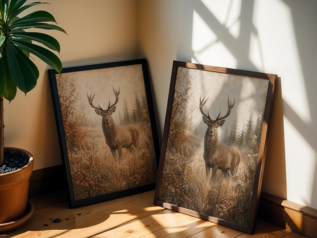 Majestic Meadow Stag
