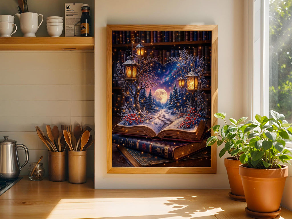 Magical Winter Library