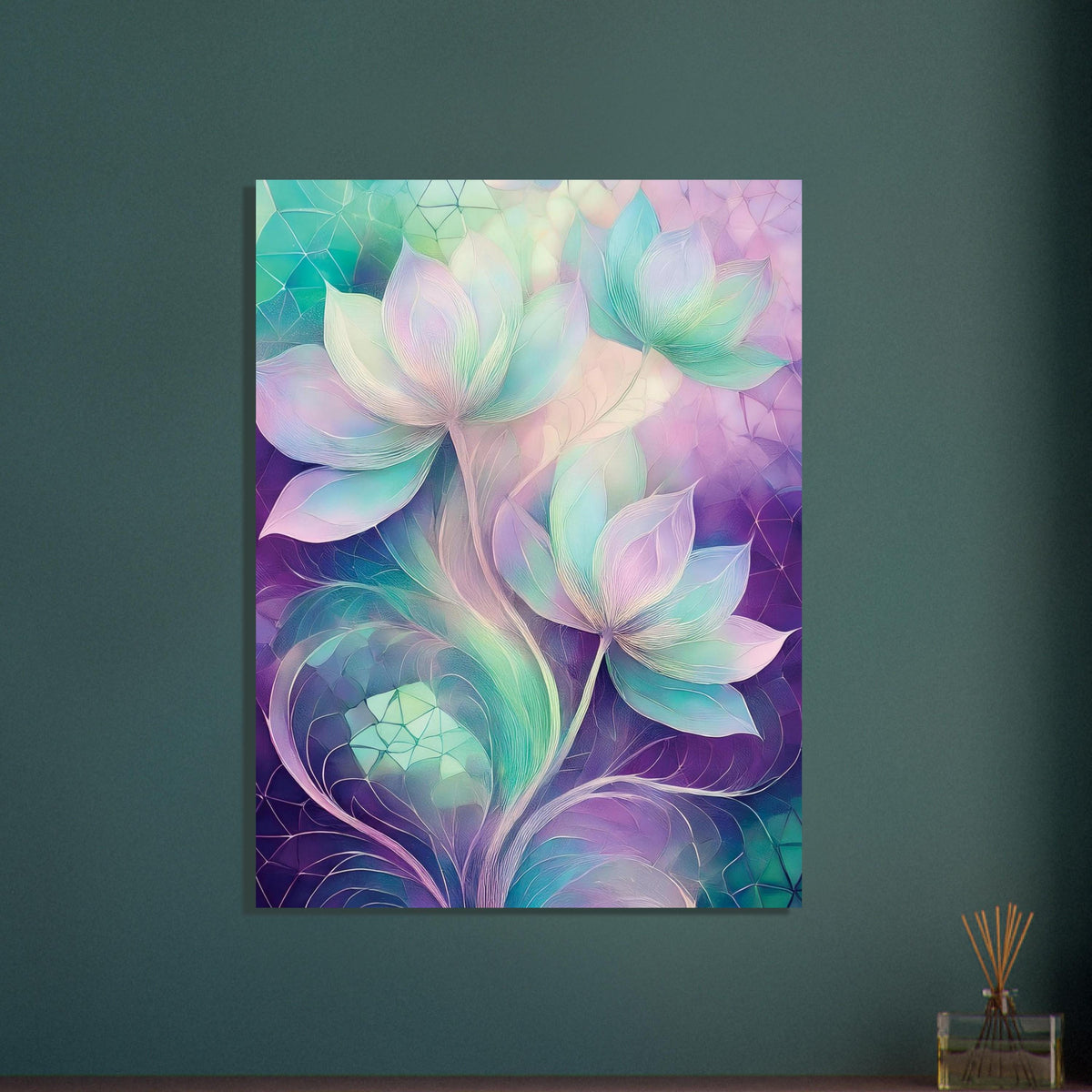 Pastel Lotus Flowers