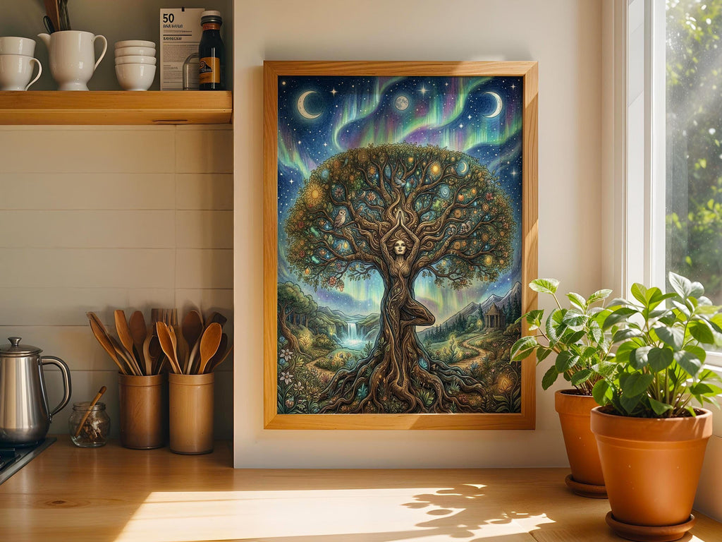 Celestial Goddess Tree of Life