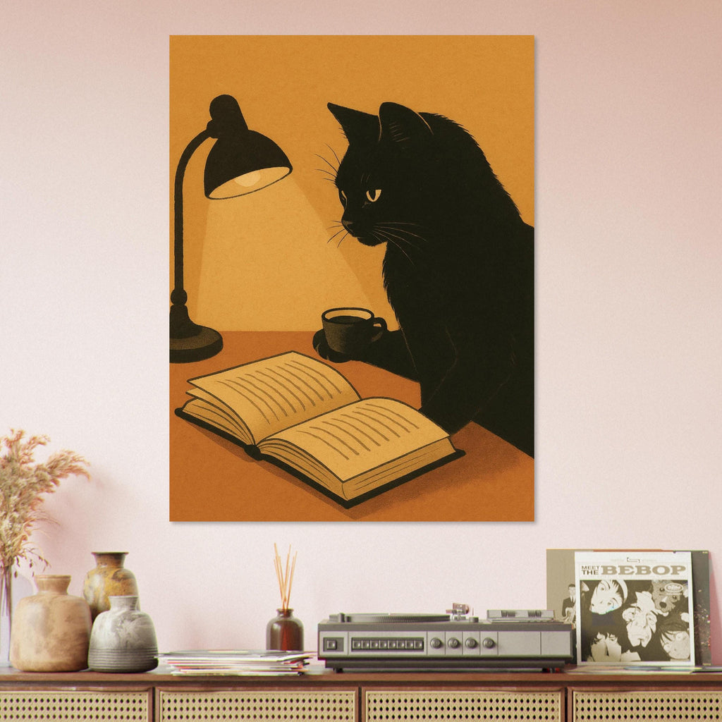 Reading Bookshop Cat