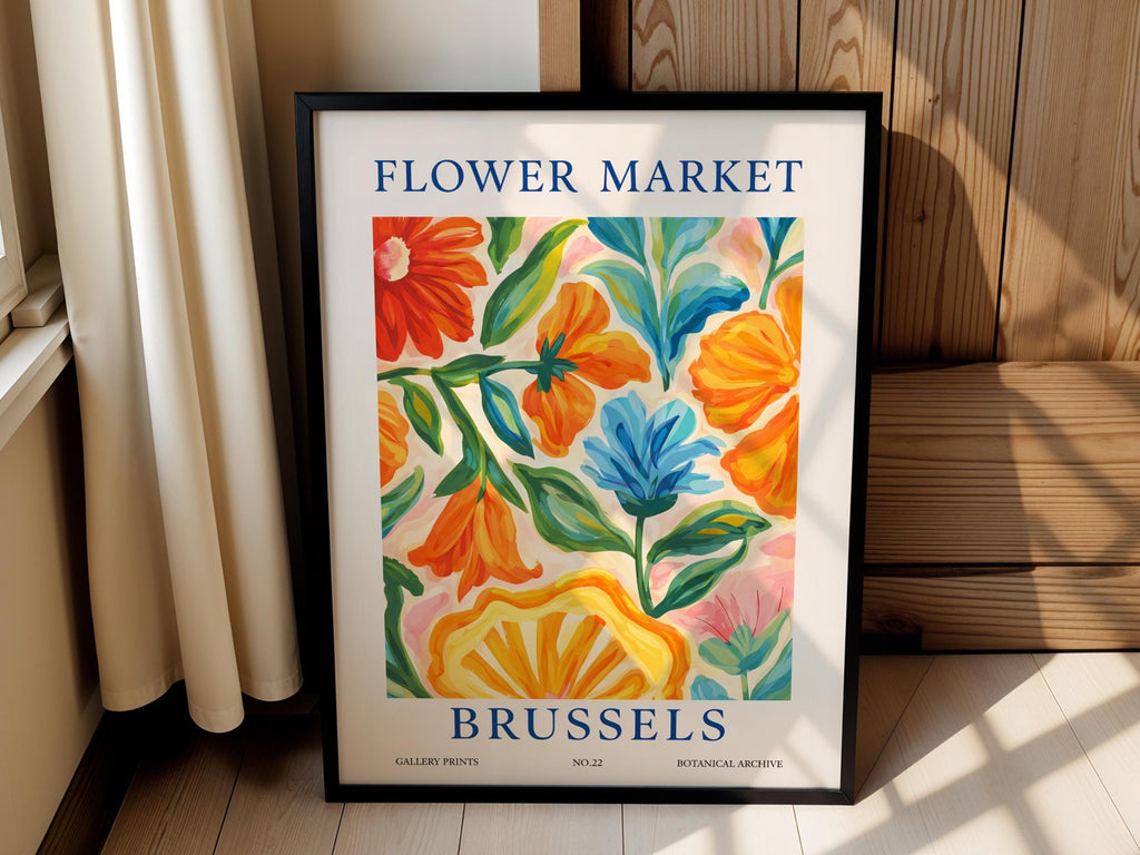 Brussels Flower Market