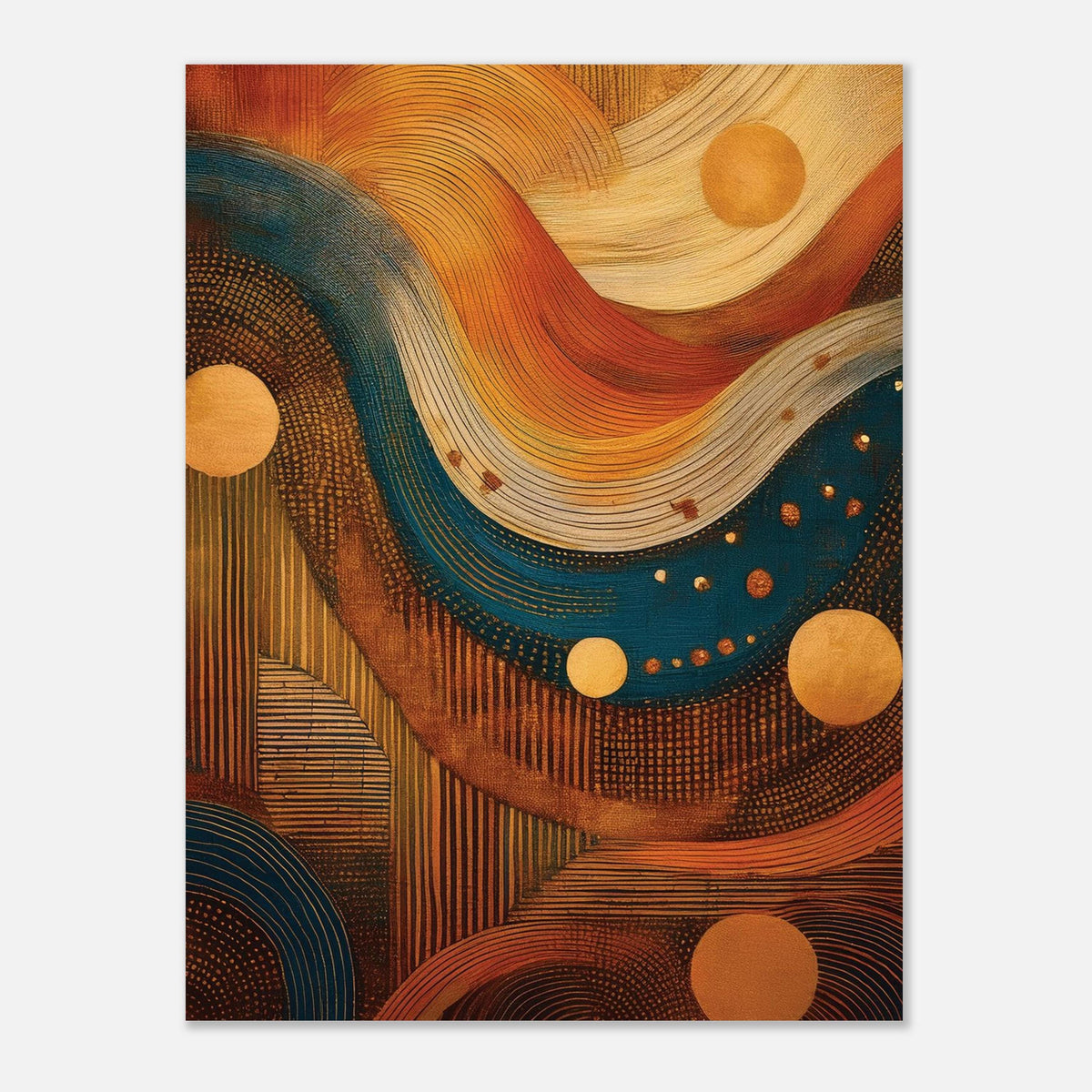 Golden Flow Geometry