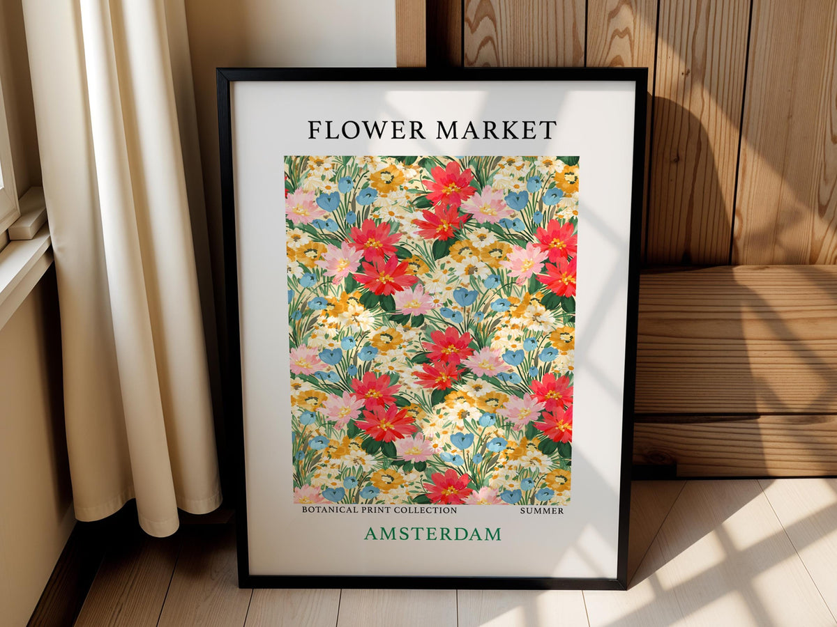 Vintage Amsterdam Flower Market