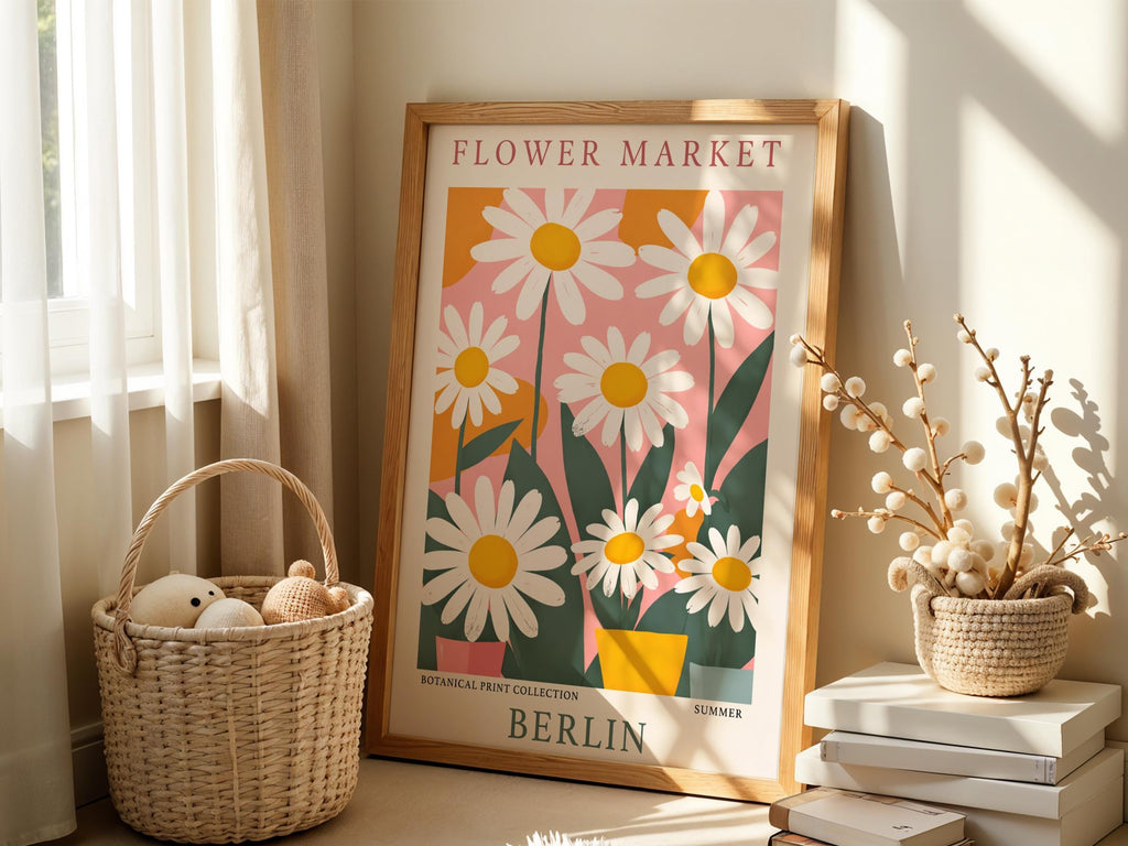 White Daisy Flower Market