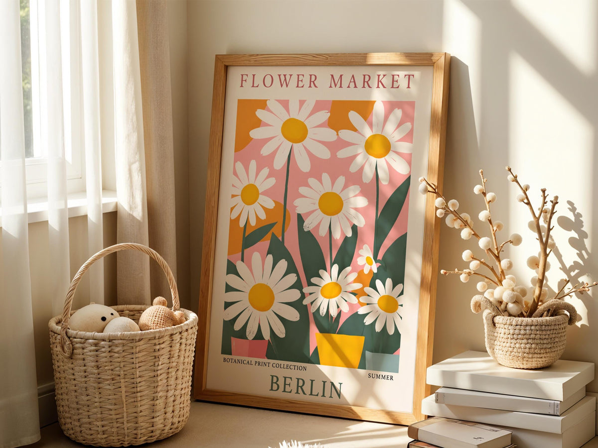 White Daisy Flower Market