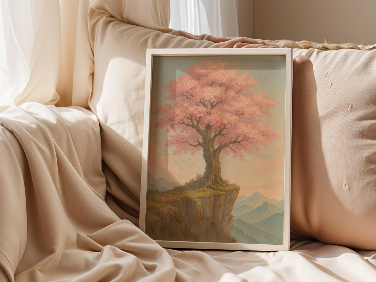 Pastel Cherry Blossom Tree