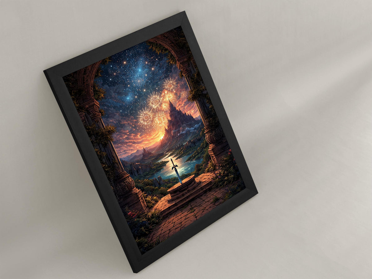Fantasy Sword in Stone