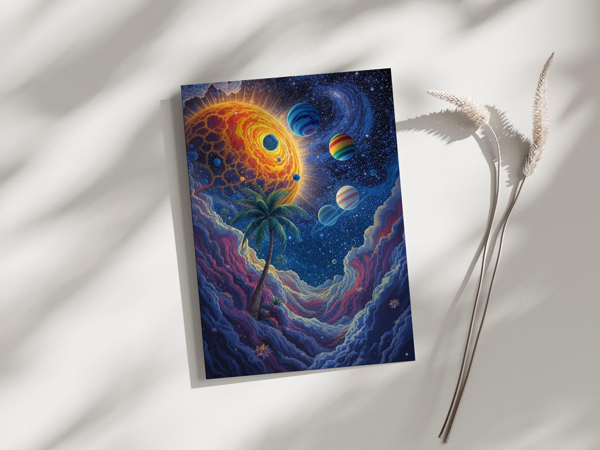 Surreal Cosmic Planets