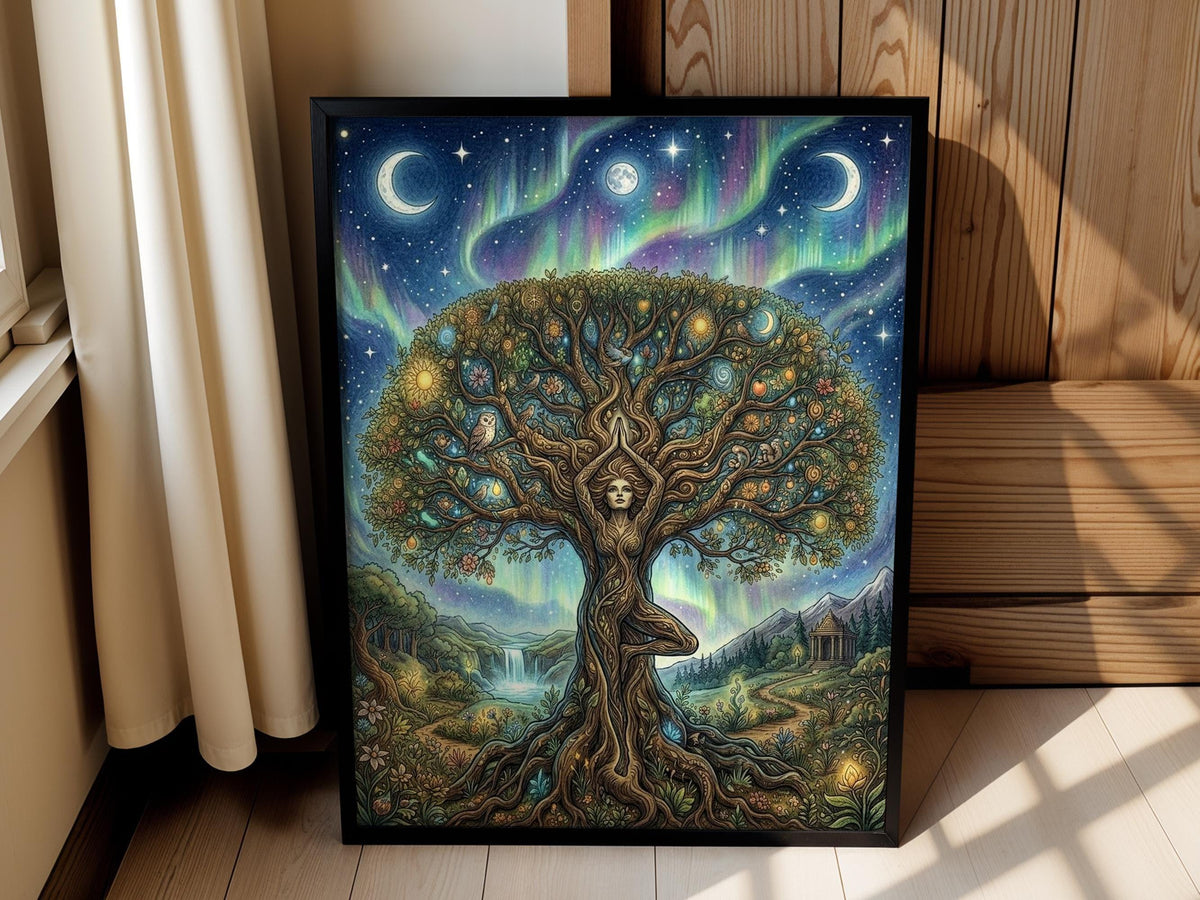 Celestial Goddess Tree of Life