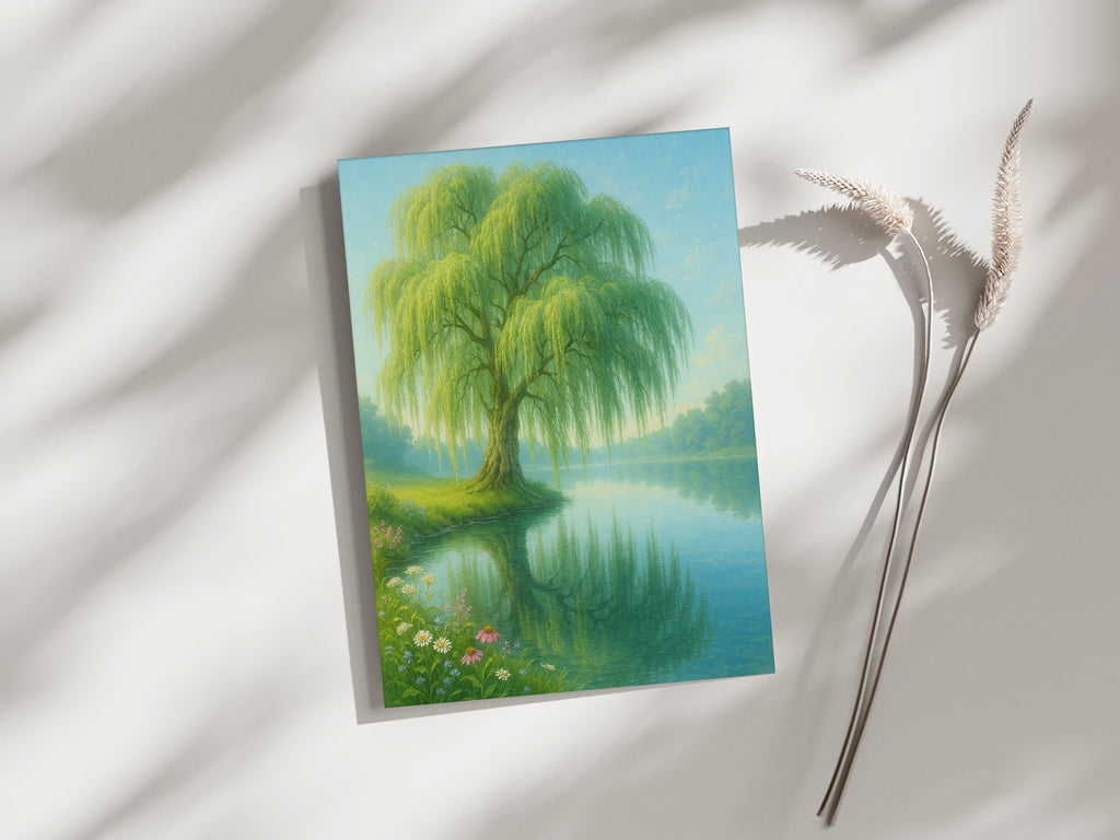 Serene Willow Tree