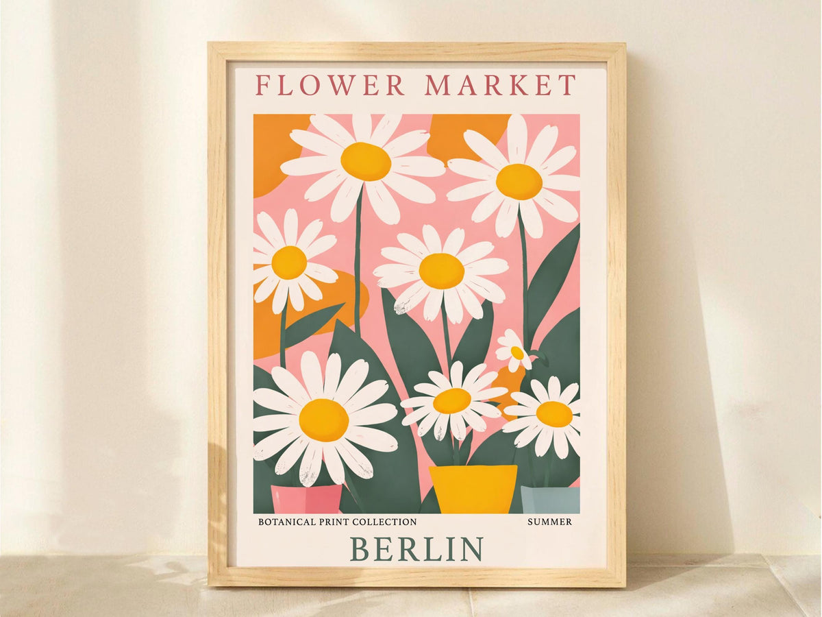 White Daisy Flower Market