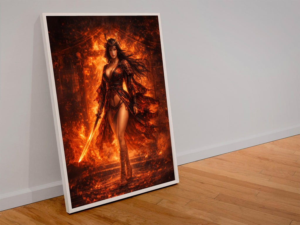 Fire Samurai Goddess