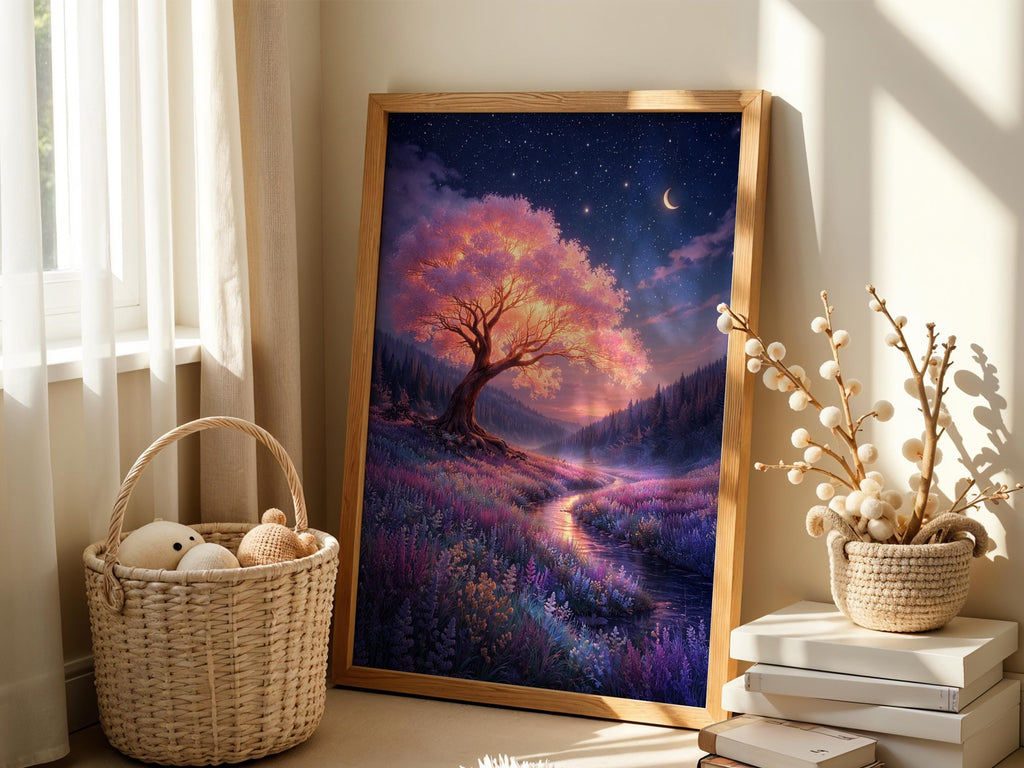 Pink Gold Tree of Life