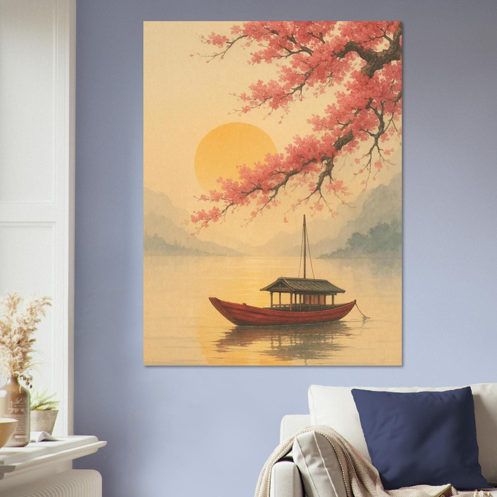 Japanese Cherry Blossom Boat