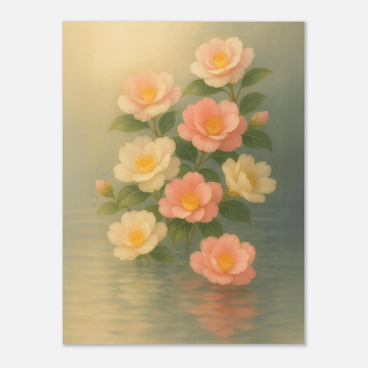 Soft Camellia Blooms
