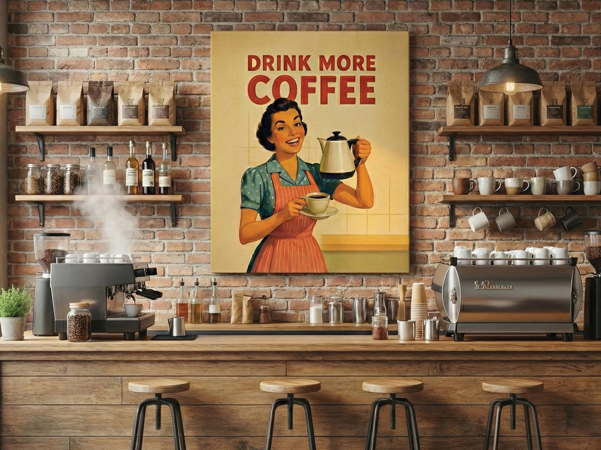 Retro Coffee Cafe