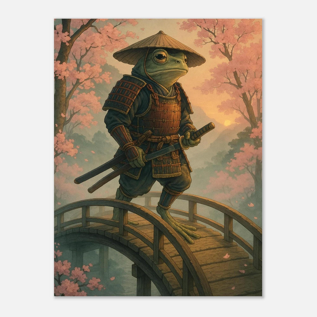 Warrior Samurai Frog