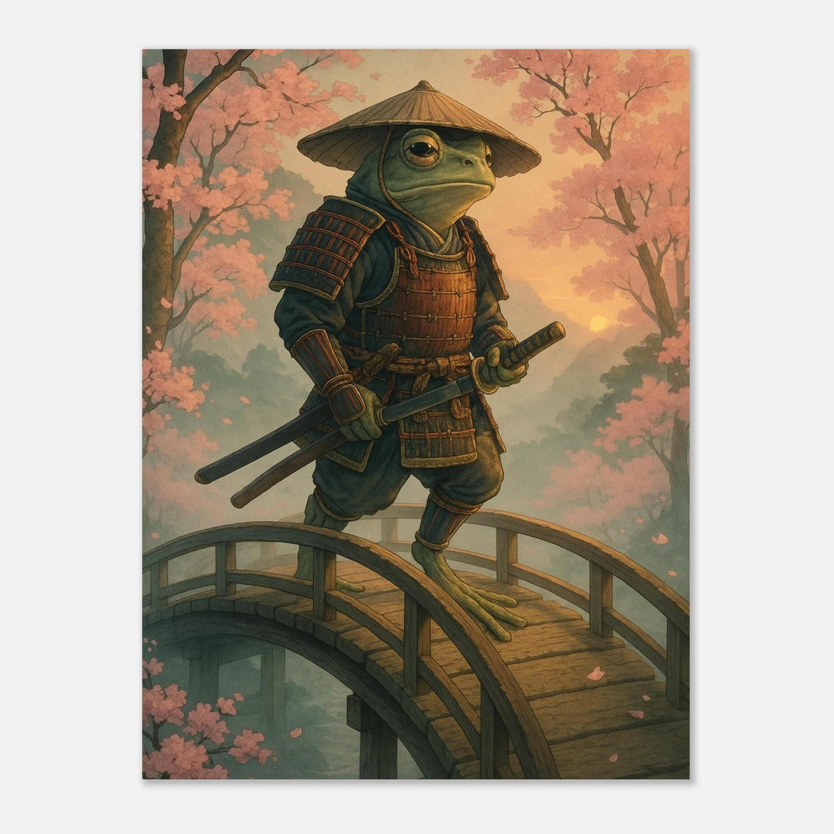 Warrior Samurai Frog