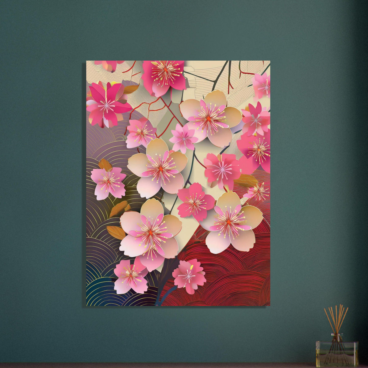 Pink Cherry Blossom Tree