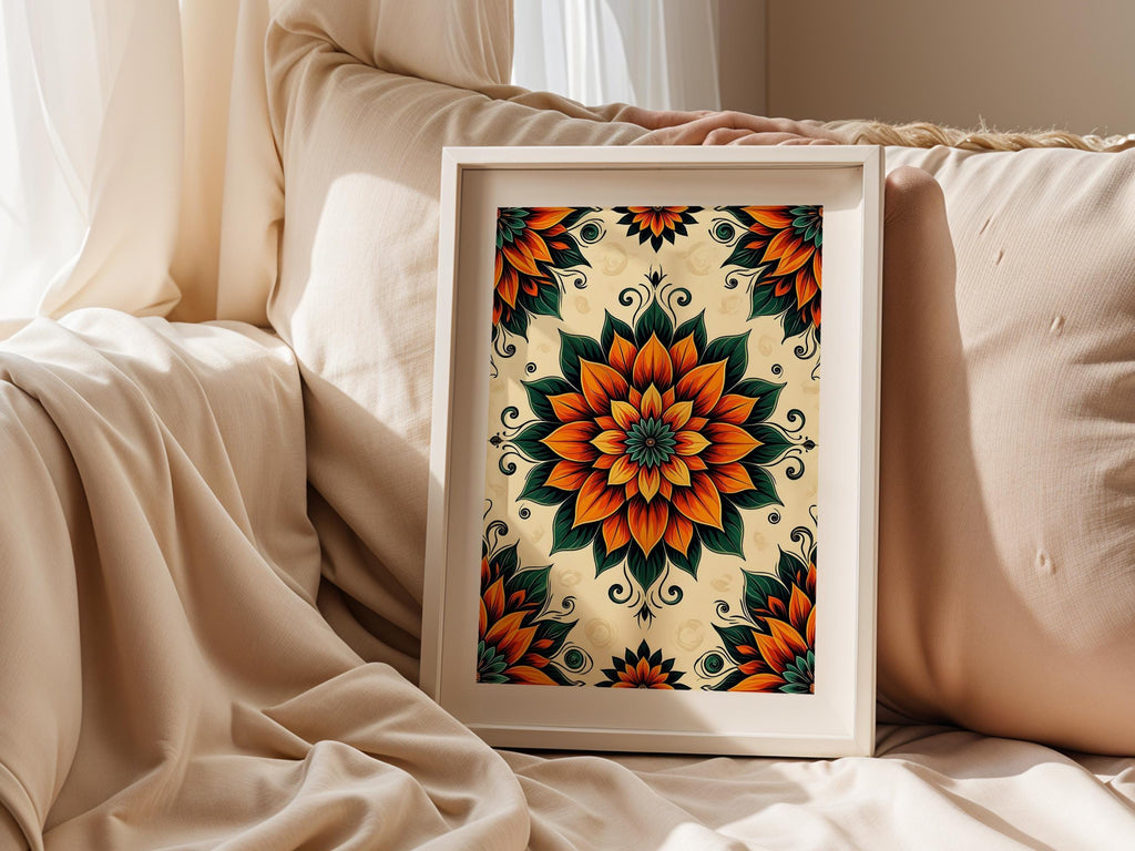 Floral Botanical Mandala