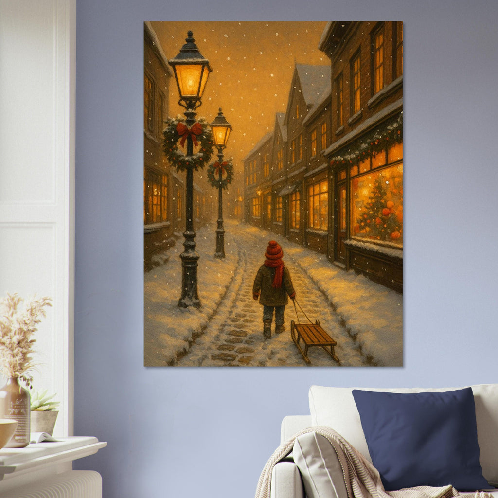 Cozy Christmas Street