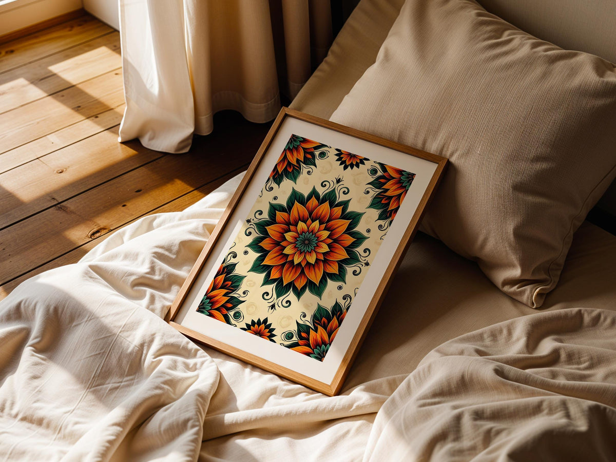 Floral Botanical Mandala