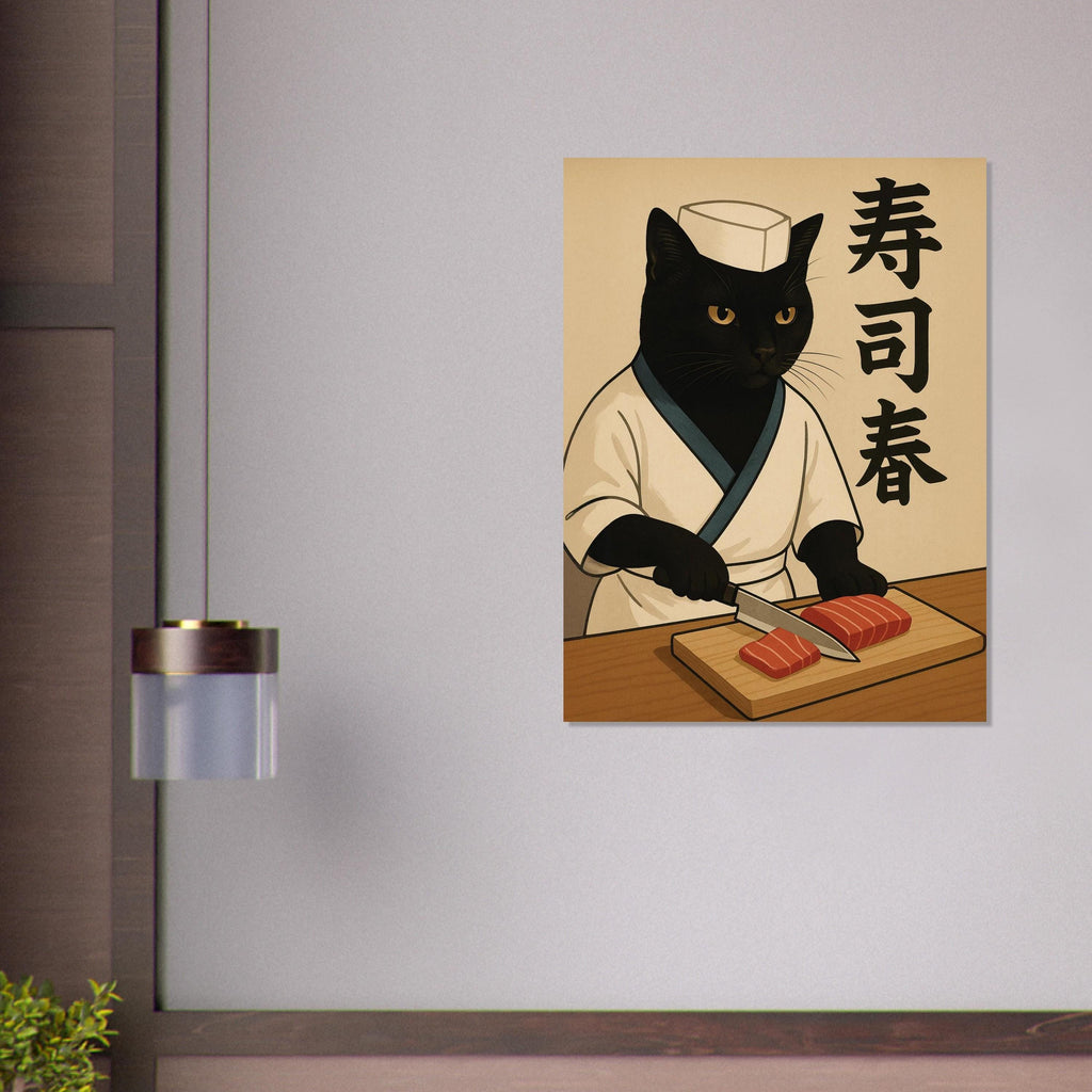 Sushi Chef Cat