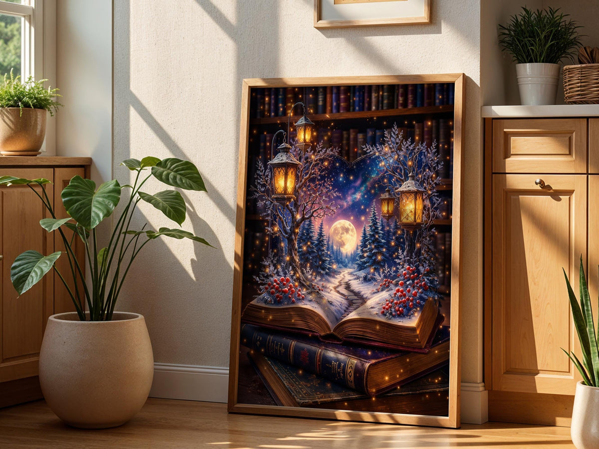 Magical Winter Library