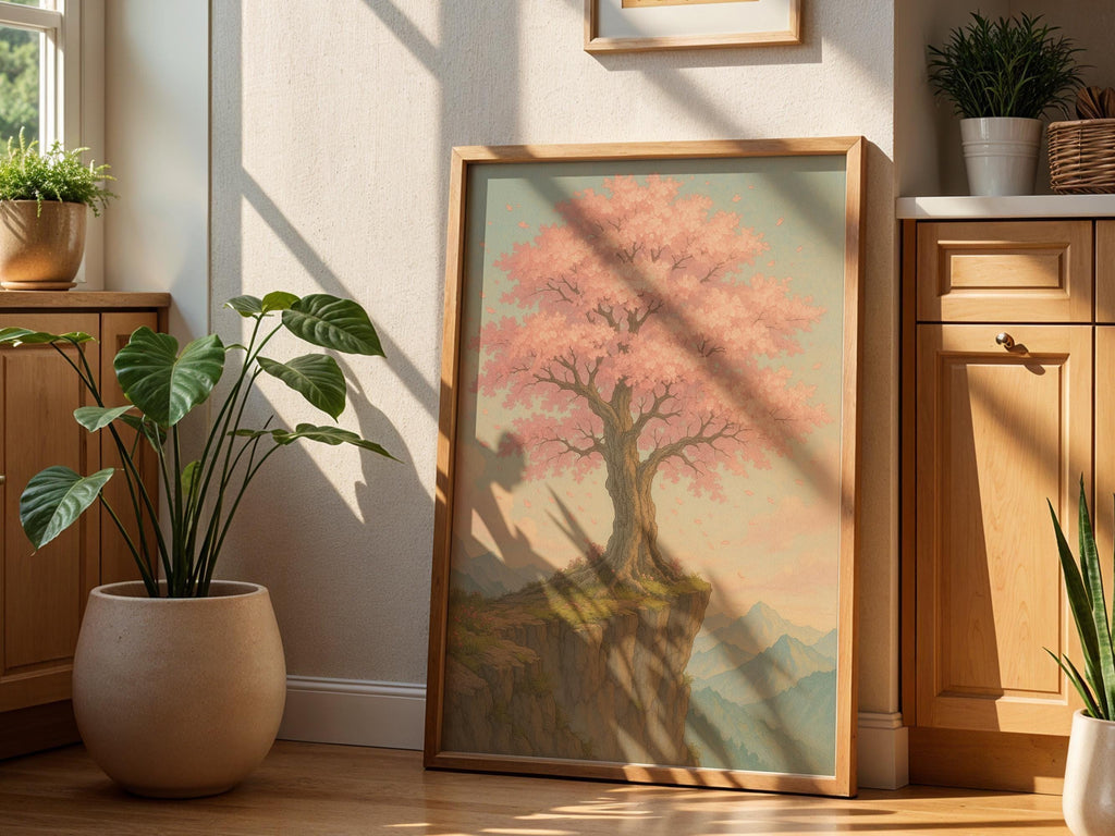 Pastel Cherry Blossom Tree