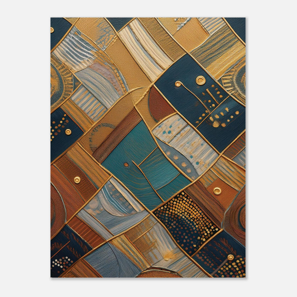 Golden Mosaic Flow