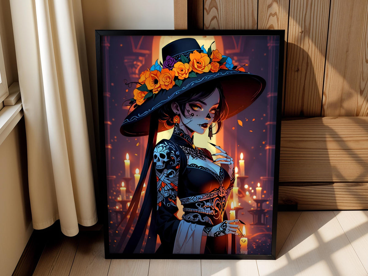 Gothic Anime Witch