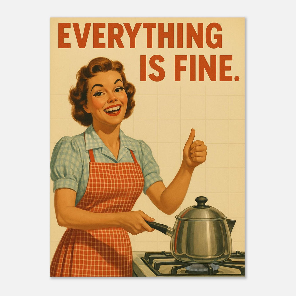 Funny Retro Housewife