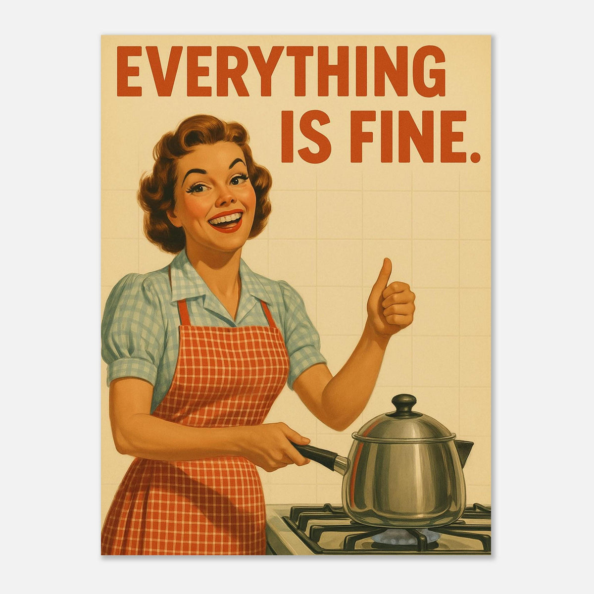 Funny Retro Housewife