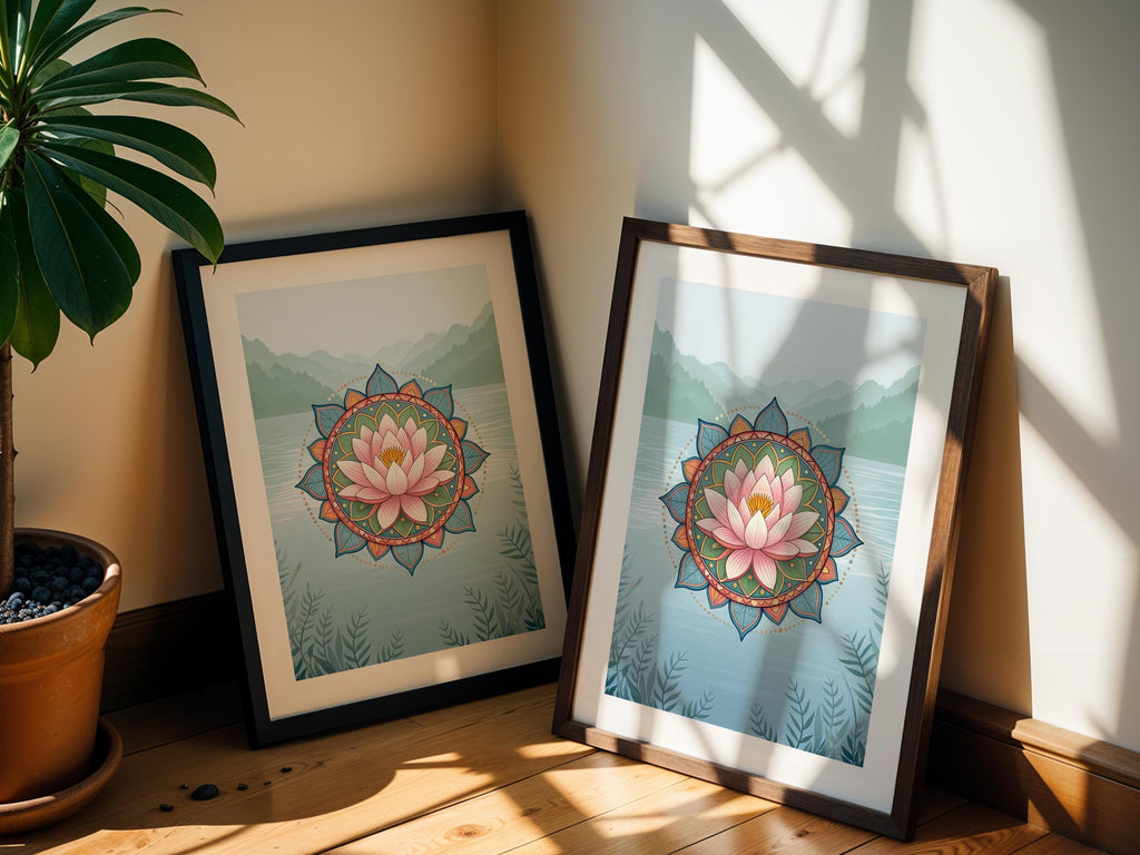 Pastel Lotus Mandala